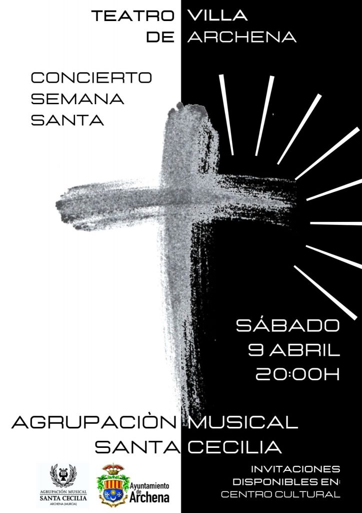 Cartel del Concierto de Semana Santa 2022